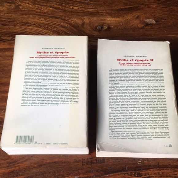Mythe et Epopee (myth and epic) by Georges Dumezil French Language edition - Picture 2 of 16